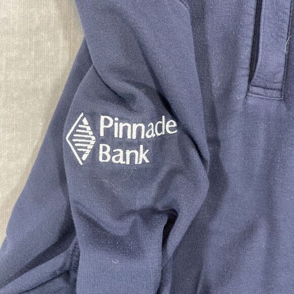 Travis Mathew Mens Large Navy Quarter 1/4 Zip Pullover Shirt - Picture 8 of 8